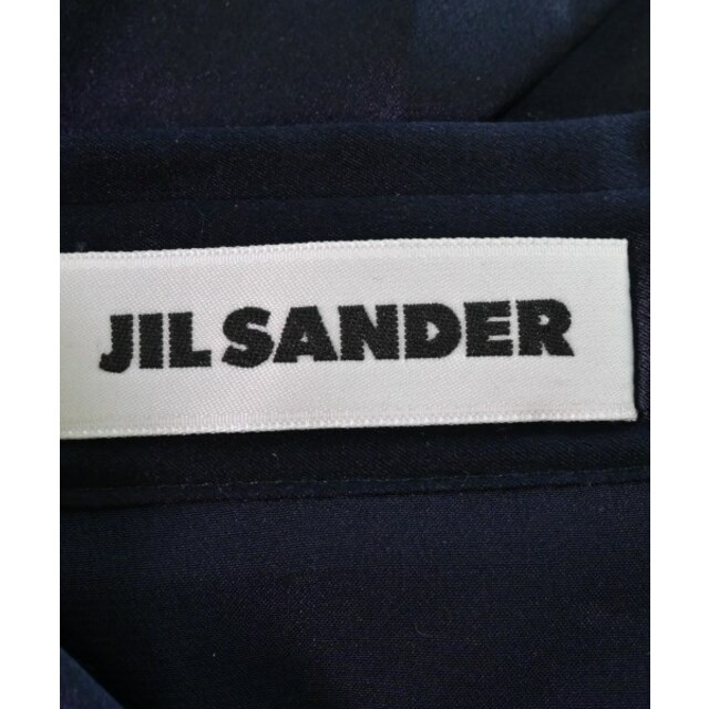 Jil Sander(ジルサンダー)のJIL SANDER ジルサンダー ワンピース 36(XS位) 紺 【古着】【中古】 レディースのワンピース(ひざ丈ワンピース)の商品写真
