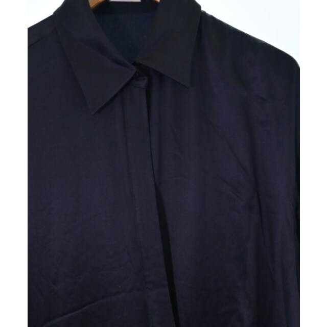 Jil Sander(ジルサンダー)のJIL SANDER ジルサンダー ワンピース 36(XS位) 紺 【古着】【中古】 レディースのワンピース(ひざ丈ワンピース)の商品写真