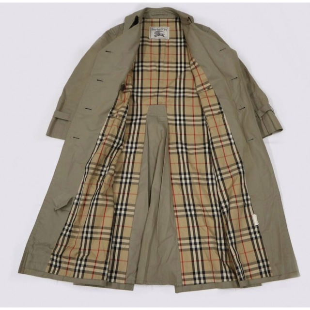 BURBERRY(バーバリー)のBURBERRY バーバリー トレンチコート ロングコート ノバチェック 白タグ レディースのジャケット/アウター(トレンチコート)の商品写真