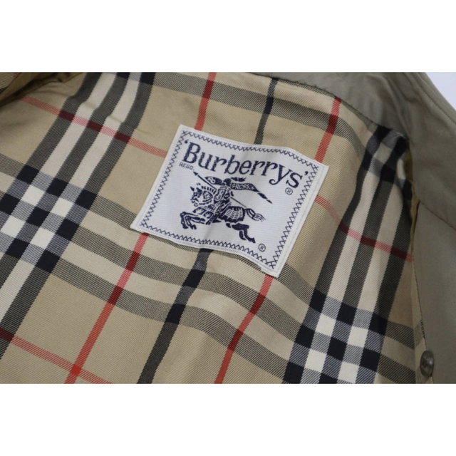 BURBERRY(バーバリー)のBURBERRY バーバリー トレンチコート ロングコート ノバチェック 白タグ レディースのジャケット/アウター(トレンチコート)の商品写真