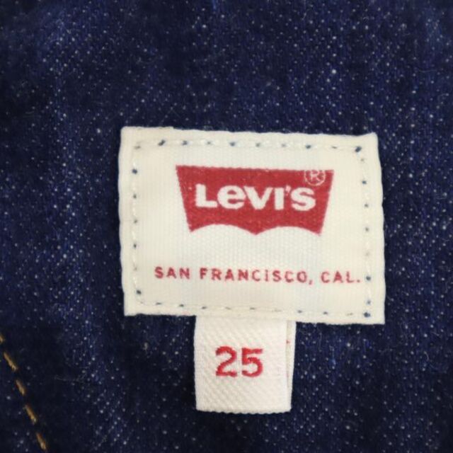 リーバイス オレンジタグ カットオフ オーバーオール w25 インディゴ Levi's レディース   【230401】 8