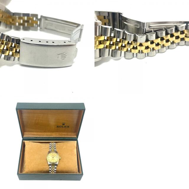 ロレックス ROLEX デイトジャスト 31 コンビ 68273 自動巻き 腕時計 SS/YG シルバー/ゴールド