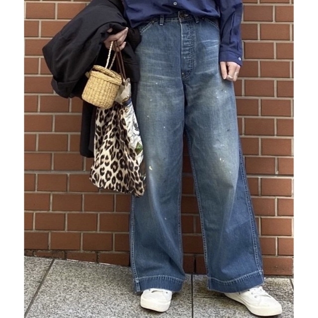 chimala(チマラ)の【chimala/チマラ】 DENIM PAINTER PANTS 28サイズ レディースのパンツ(デニム/ジーンズ)の商品写真