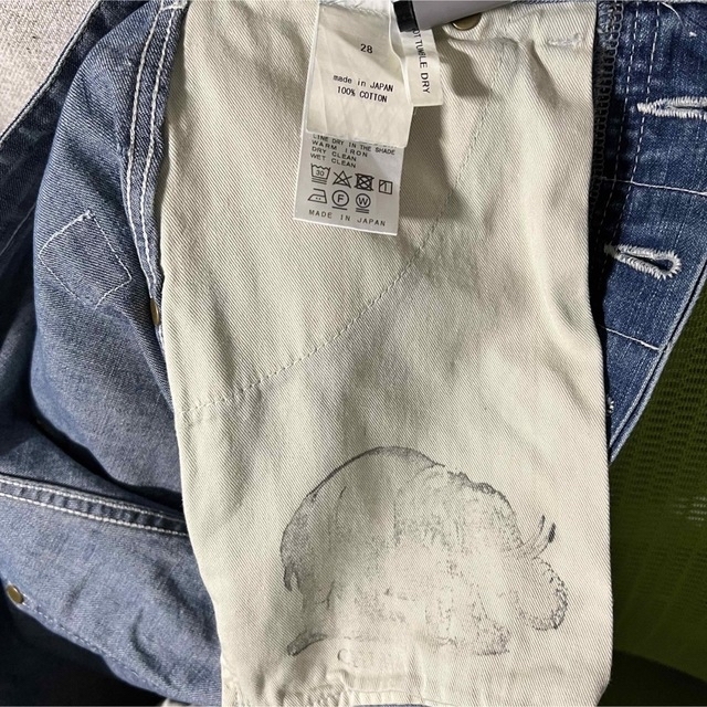 chimala(チマラ)の【chimala/チマラ】 DENIM PAINTER PANTS 28サイズ レディースのパンツ(デニム/ジーンズ)の商品写真