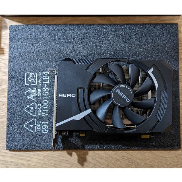 ほぼ新品 MSI GeForce RTX 3050 AERO ITX 8G OCの通販 by ピースマイル