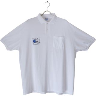 ヘインズ(Hanes)の00s Stedman Tee Fabric Polo Shirt(ポロシャツ)