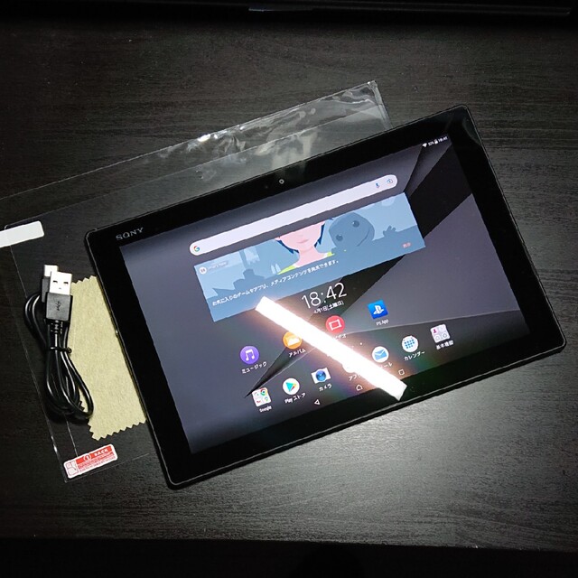SONY(ソニー)の【美品】SONY Xperia Z4 Tablet SGP712JP/B スマホ/家電/カメラのPC/タブレット(タブレット)の商品写真