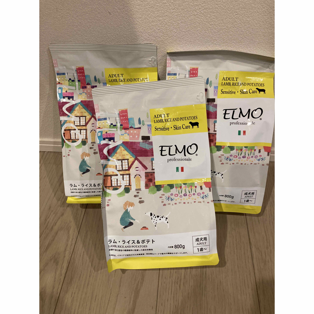 ELMO  ラム ライス&ポテト   ８００g  × 2 その他のペット用品(ペットフード)の商品写真