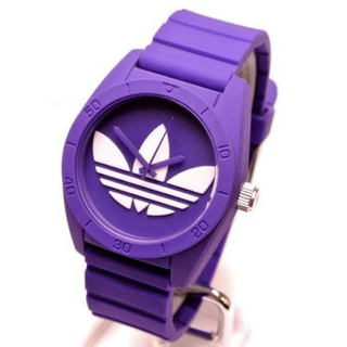 アディダス(adidas)のadidas アディダス ADH6175 パープル 腕時計 (腕時計(アナログ))
