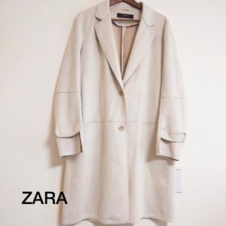 美品‼️ザラ ZARA チェスターコート ロング XS ベージュ