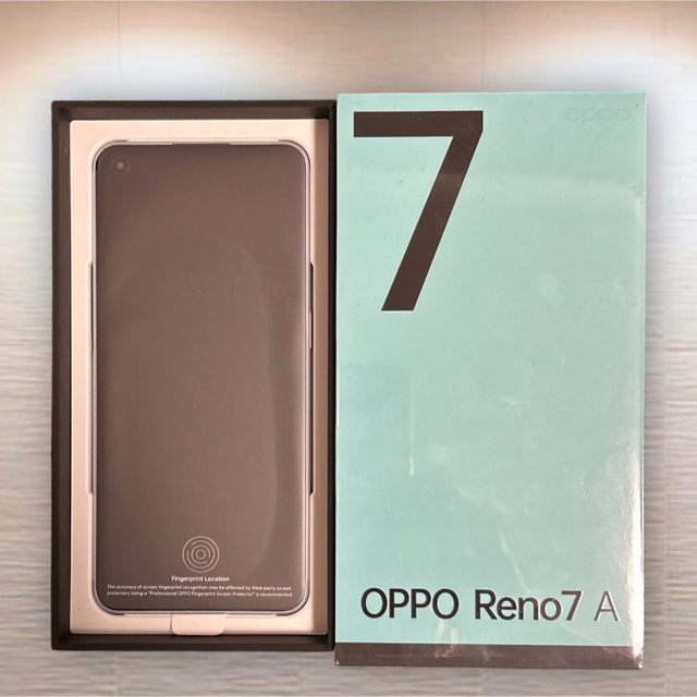 新品 未使用 OPPO Reno7 A ドリームブルー