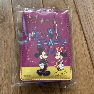 Disney - JAL オリジナル☆東京ディズニーランド☆ネックストラップ付パスケース