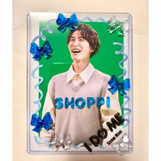 Snow Man 渡辺翔太 公式写真 硬質ケースデコ レジン シールの通販