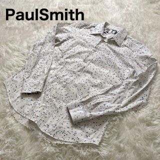 ポールスミス(Paul Smith)のポールスミス　長袖シャツ　総柄　パズル柄　花柄　Lサイズ　メンズ(Tシャツ/カットソー(七分/長袖))