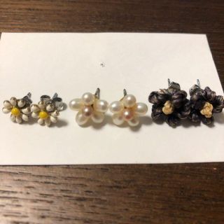 ピアス お花 3セット(ピアス)