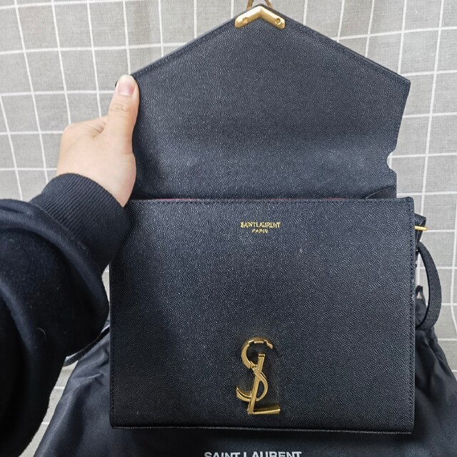 楽天市場 極美品✨ Saint Laurent クラッチバック キルティング