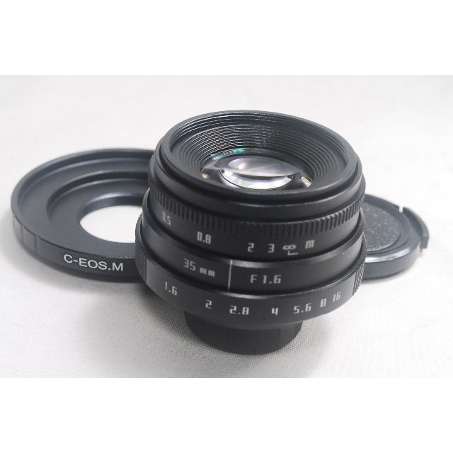 Canon EOS.M Cマウントレンズ 35mm F1.6 単焦点レンズ