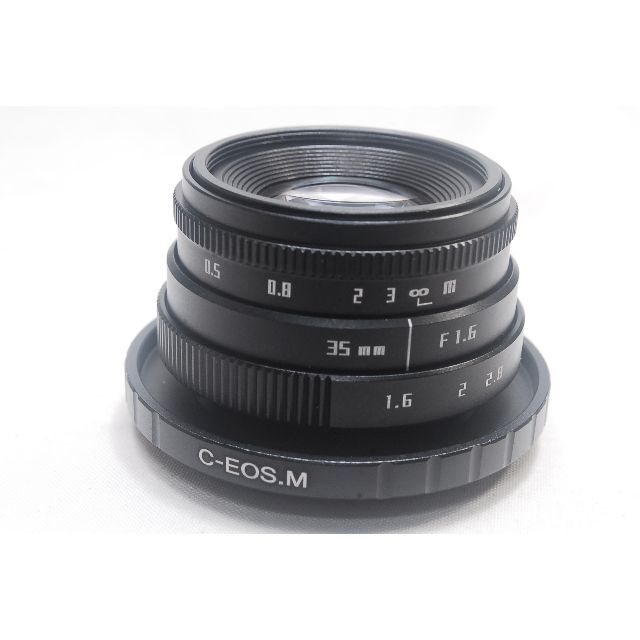 Canon EOS.M Cマウントレンズ 35mm F1.6 単焦点レンズ 5