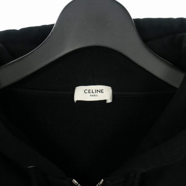 CELINE 21AW Mermaid Hex ジップアップ パーカー XL 黒