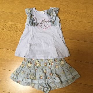 ジルスチュアート(JILLSTUART)のジルスチュアート　ヴィクトリアンブーケ　セットアップ　110 120(Tシャツ/カットソー)