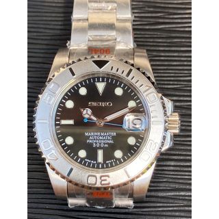 Seiko MOD　ダイバーズ　ヨット　NH35　カスタム　自動巻き手巻き