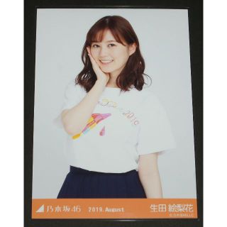 ノギザカフォーティーシックス(乃木坂46)の乃木坂46　生田絵梨花　生写真１枚　全ツ2019共通Tシャツ(アイドルグッズ)