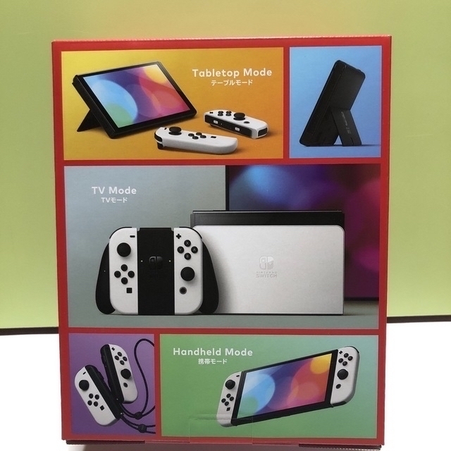 Nintendo Switch(ニンテンドースイッチ)のNintendo switch 有機ELモデル　新品未開封 エンタメ/ホビーのゲームソフト/ゲーム機本体(家庭用ゲーム機本体)の商品写真