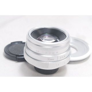 ソニー(SONY)のSONY αEマウント Cマウントレンズ 35mm F1.6 シルバー(レンズ(単焦点))