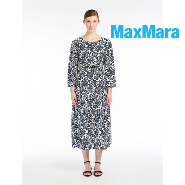Max Mara - ❇️MaxMara正規23早春新作マックスマーラ花柄ワンピースの