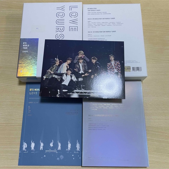 bts LYS ヨーロッパ　 Europe blu ray 日本語字幕付き