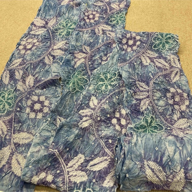 新品 反物 有松絞り 手絞り 浴衣 ゆかた 一点物 夏着物 和装 源氏物語