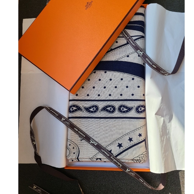 Hermes - エルメス2023SSカシミアシルク《朝の散歩》の通販 by しおん