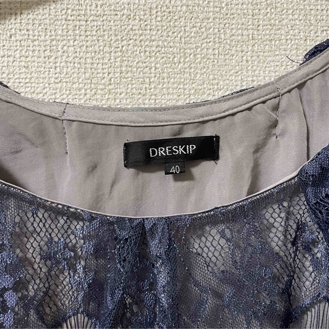 DRESKIP(ドレスキップ)の【美品】レースワンピース レディースのワンピース(ひざ丈ワンピース)の商品写真