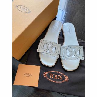 TOD'S - 新品未使用 TOD'S ケイトレザーサンダル トッズ KATEの通販 by