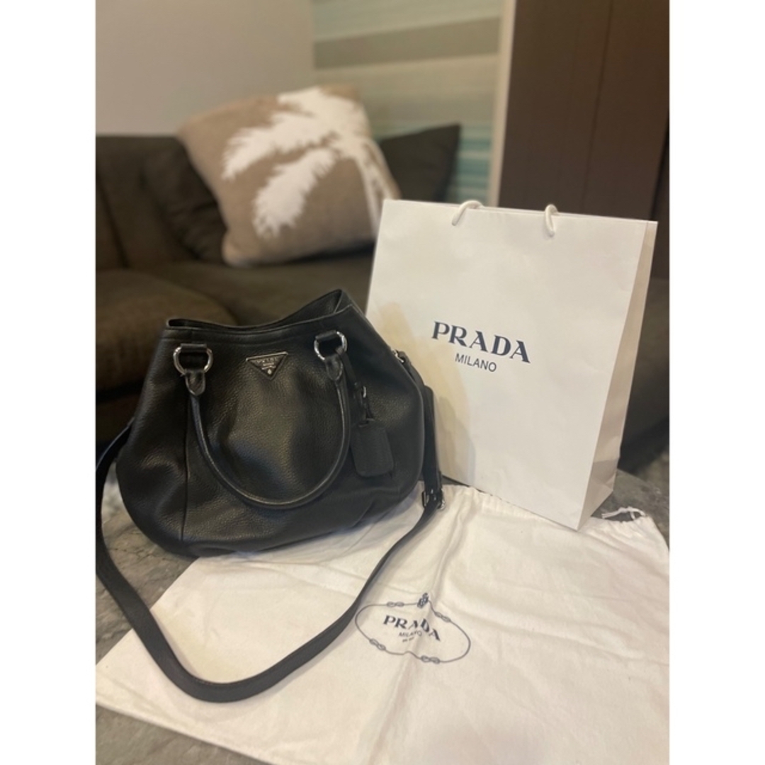 セール！PRADA❤︎プラダ❤︎レザーバッグ❤︎ショルダーバッグ❤︎美品 3