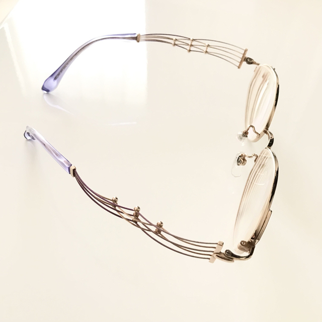 ラインアート 眼鏡 メガネケース セット レディースのファッション小物(サングラス/メガネ)の商品写真
