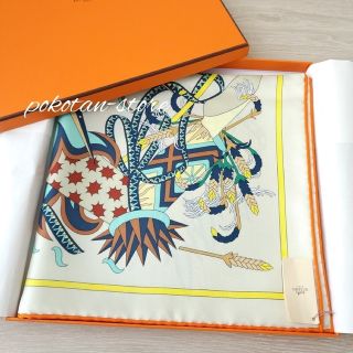 20370円取扱No.1 【25%OFF】 HERMES(エルメス) スカーフ美品 ツイロン