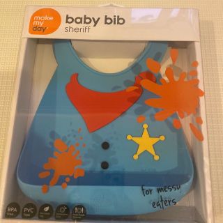 baby bib お食事エプロン　sheriff(お食事エプロン)