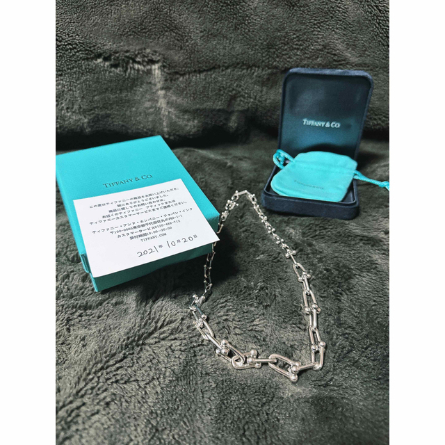 Tiffany ハードウェア グラジュエイテッド リンクネックレス 入荷 51.0