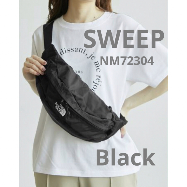 新品未使用 ノースフェイス スウィープ SWEEP ウェストバッグ ブラック K