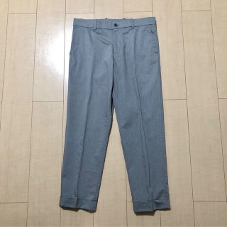 グローバルワーク(GLOBAL WORK)の春夏 GLOBAL WORK CLEAN ANKLE CHINO グレー(スラックス)