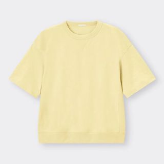 ジーユー(GU)のGU スエットT  yellow メンズ　Lサイズ　未使用(Tシャツ/カットソー(半袖/袖なし))