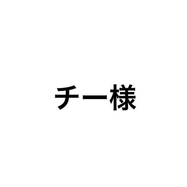 チーさま専用