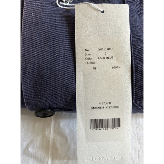 ○送料無料○ GW価格 新品 comoli 23ss コットンドリルワーク