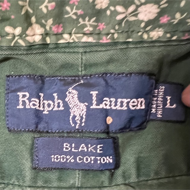Ralph Lauren(ラルフローレン)のRalph Lauren BLACK LABEL フラワー柄 長袖シャツ メンズのトップス(シャツ)の商品写真