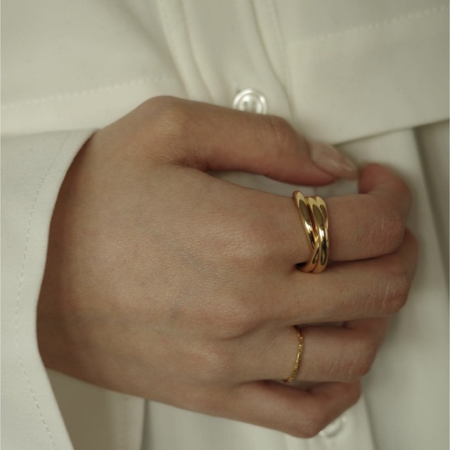 RUMEL  ルメル　Stella ring gold  レディースのアクセサリー(リング(指輪))の商品写真