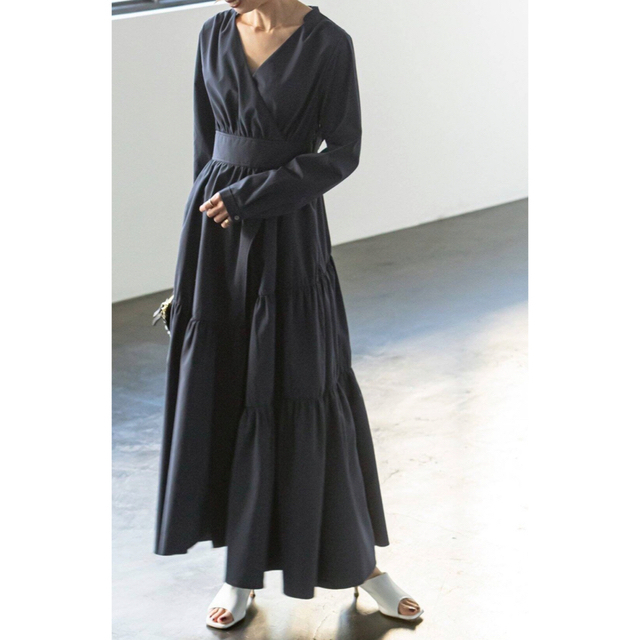 NOBLE 山鹿琴子さんコラボ ランダムティアード ワンピース 美品 お