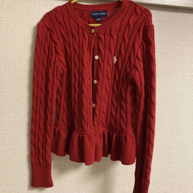 Ralph Lauren(ラルフローレン)のラルフローレン♡ カーディガン　130 キッズ/ベビー/マタニティのキッズ服女の子用(90cm~)(カーディガン)の商品写真