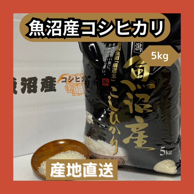 新米】令和4年産　魚沼産コシヒカリ　by　5kg　農家のお米の通販　小さなお米屋さん｜ラクマ