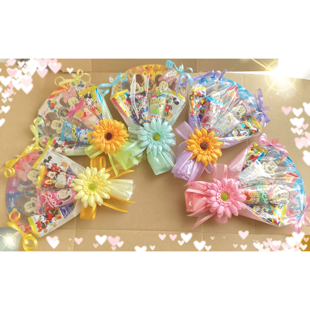 大人気!風船無しお菓子ブーケ♡2個 プチギフト 卒業 卒園 入学 大人気!風船無しお菓子ブーケ♡2個 プチギフト 卒業 卒園 入学